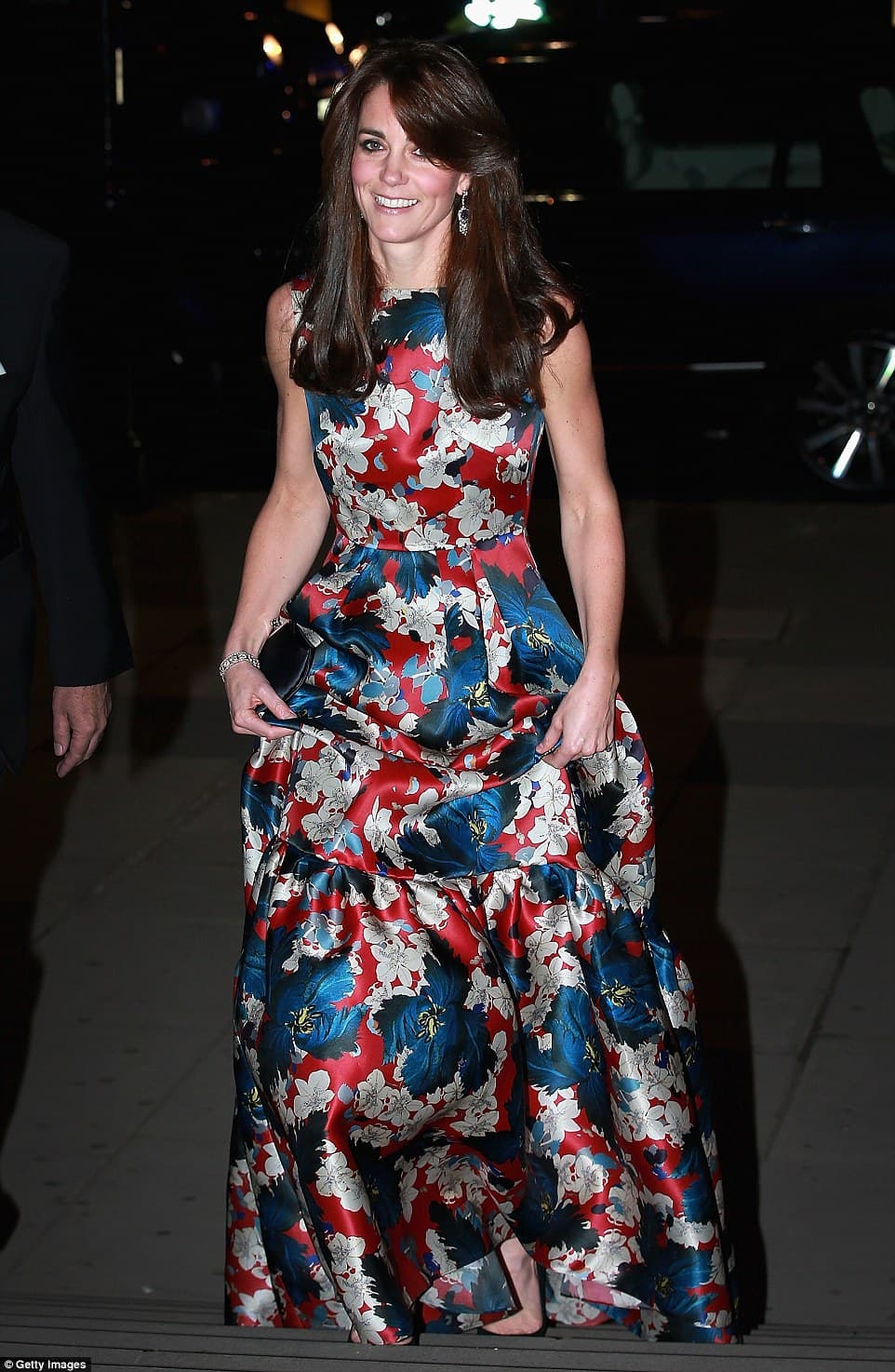 The Duchess of Cambridge goes for flower power