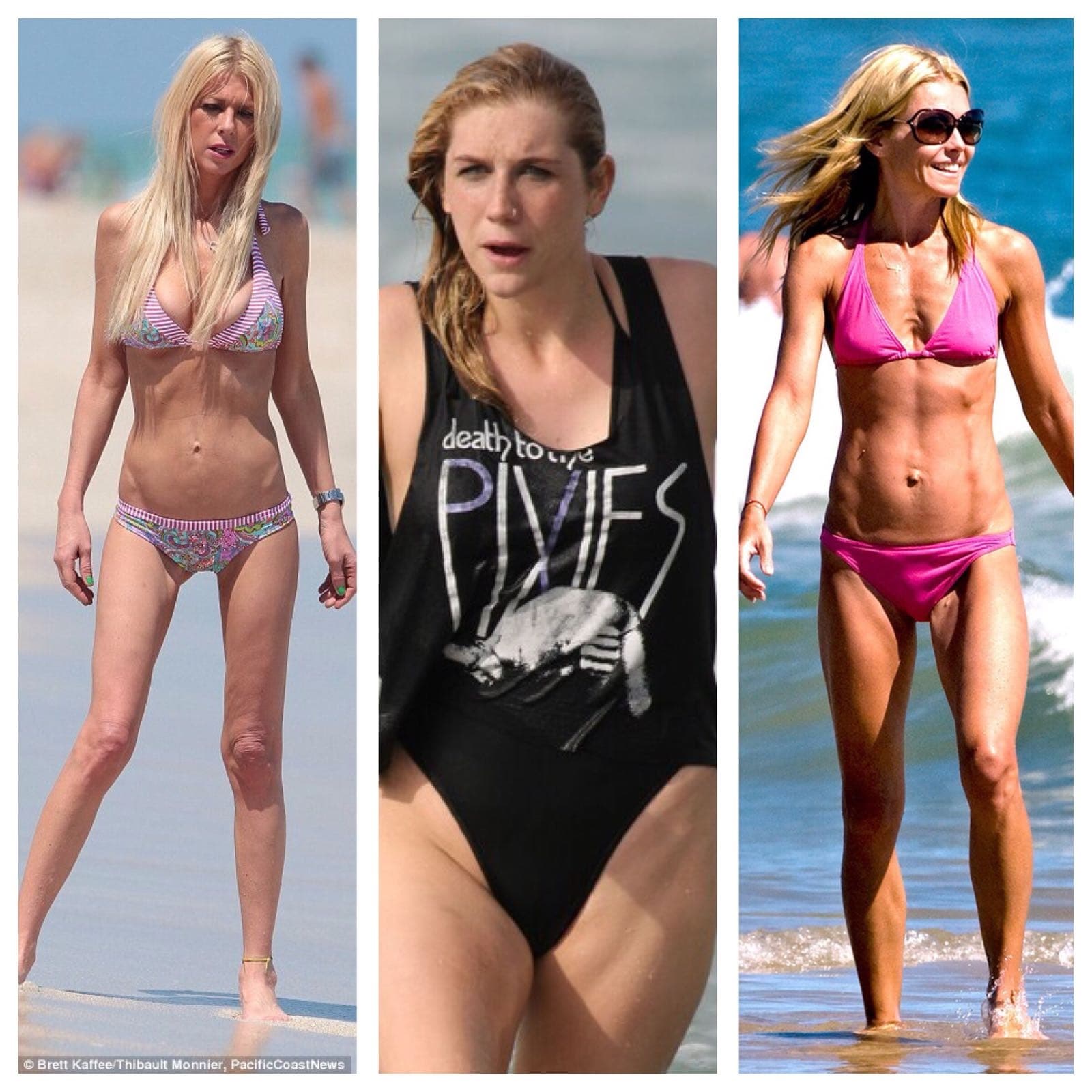 FOTO: Celebrități internaționale care au arătat oribil la plajă anul acesta