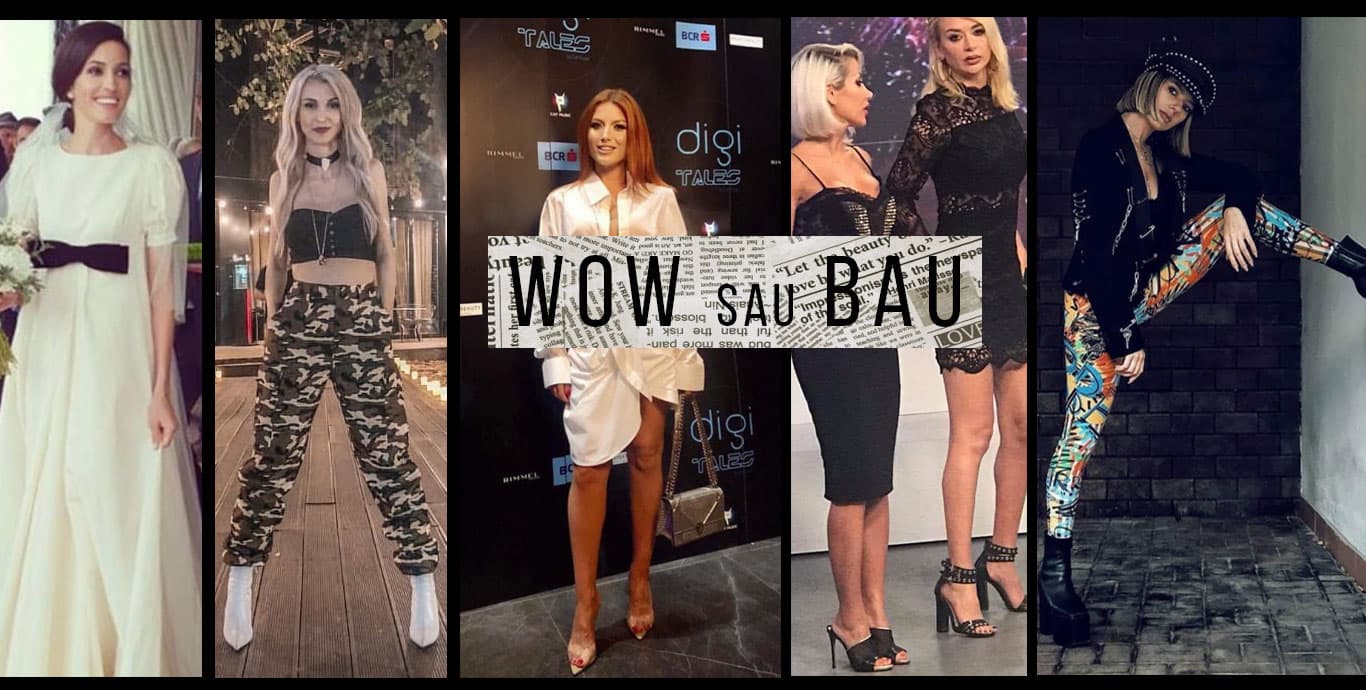 WOW sau BAU cu Iulia Albu. Andreea Bălan, Lidia Buble, Elena Gheorghe. Săptămâna până-n seară, află cine a dat-o in bară!